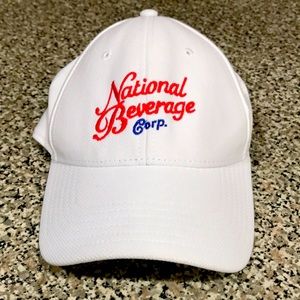 Under Armor white National Beverage Corp. Hat